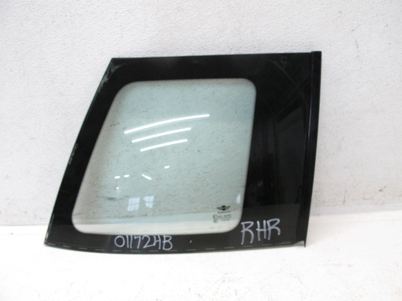 11-16 MINI COOPER S COUNTRYMAN R60 QUARTER WINDOW GLASS REAR RIGHT OEM 011724B