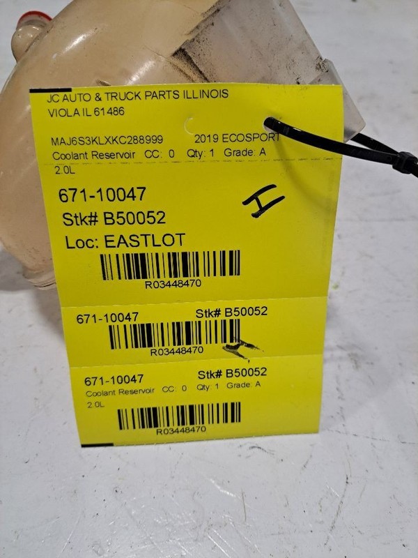 Coolant Reservoir Fits 18-22 ECOSPORT 3448470