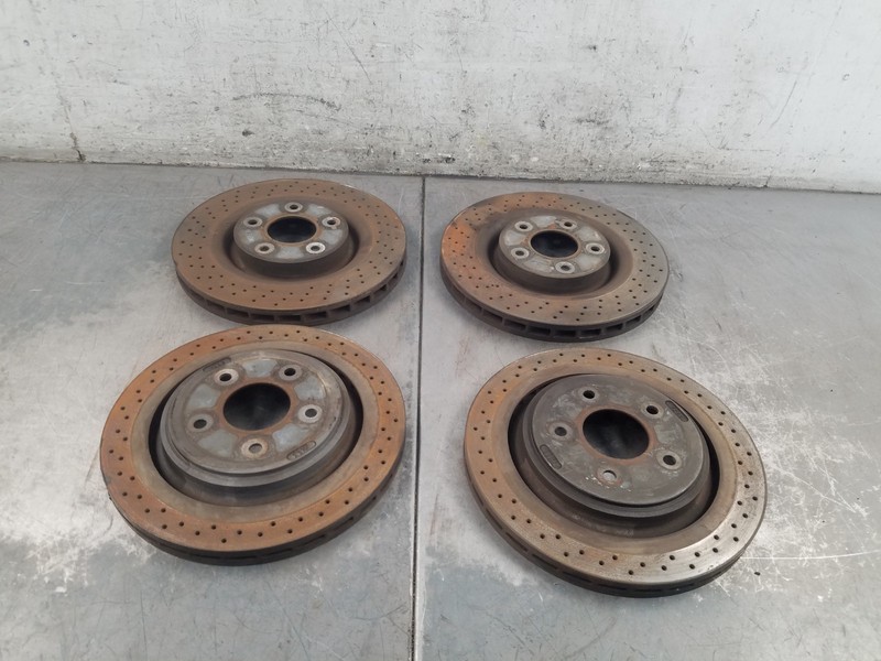 2008 Chevy Corvette C6 Vert Brake Rotor Set #7050 P5