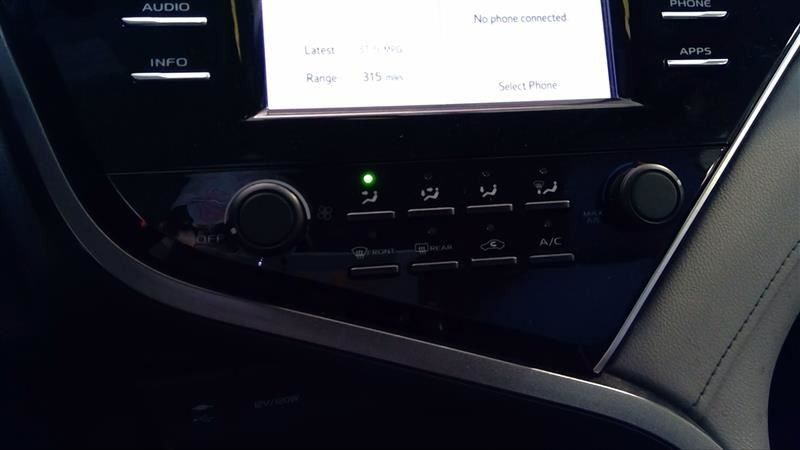 Temperature Control 7.0" Touch Screen Controller Fits 18-19 CAMRY 3254594
