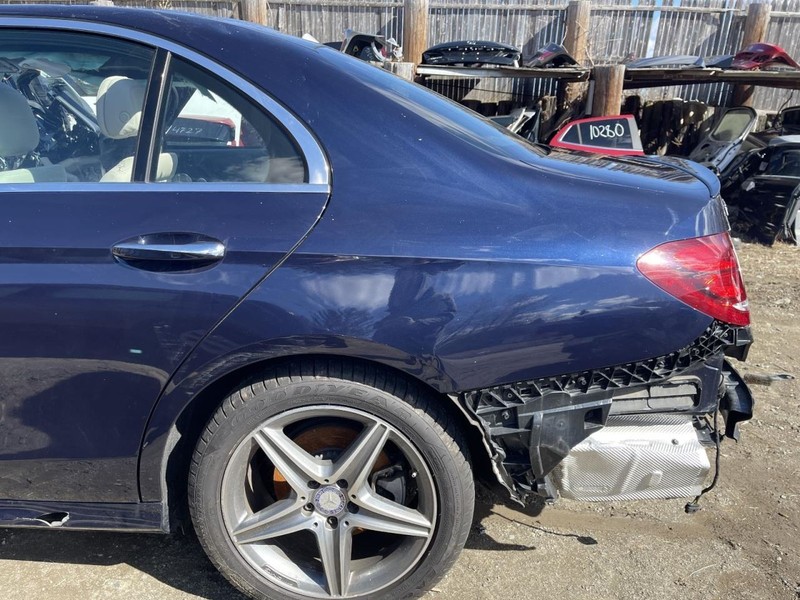 17-20 MERCEDES E300D LEFT QUARTER PANEL BLUE PC:890 2.0L AT AWD 50K 4MATIC 65677