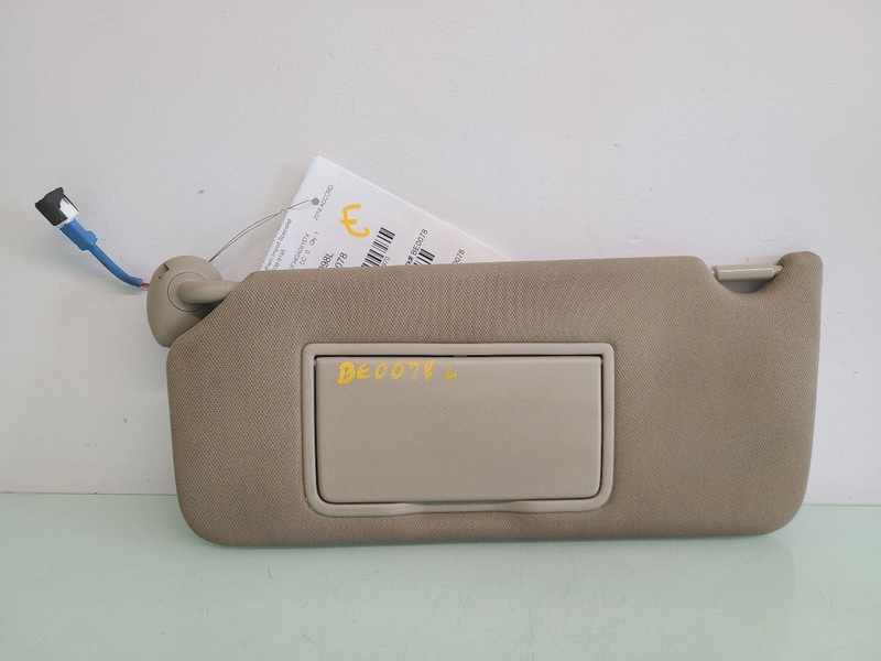 Driver Sun Visor Illuminated Sedan US Built Fits 13-17 ACCORD 581970