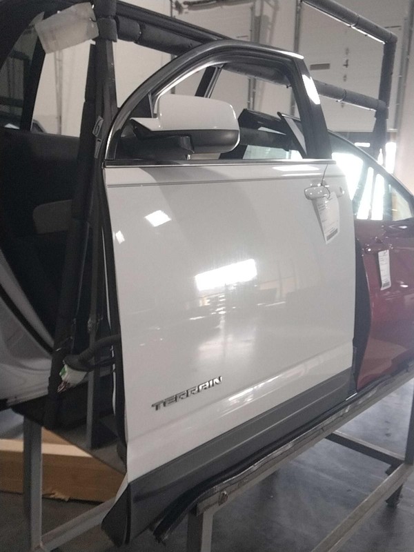 2017 GMC Terrain Front Left Door White 4DR SUV Used OEM Part 159381