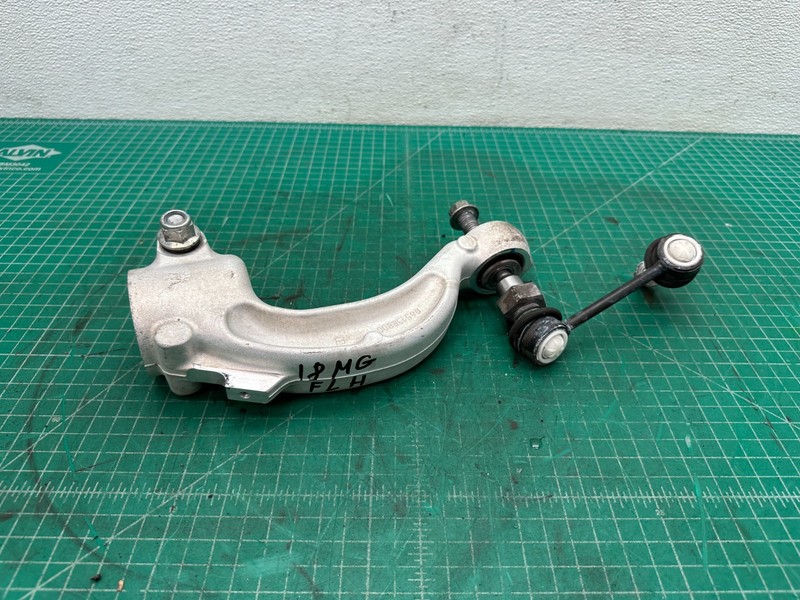14-24 MASERATI GHIBLI FRONT LEFT SHOCK ABSORBER STRUT MOUNT FORK W/ TIE ROD OEM