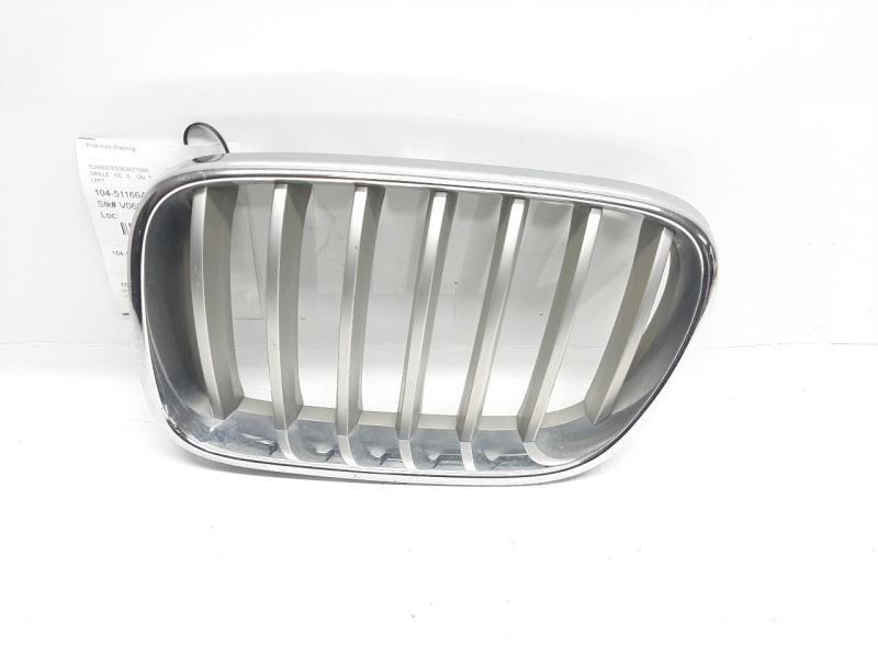 BMW F25 X3 Left Kidney Grille Upper Chrome Driver Side51117210725