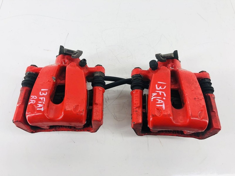 12-19 FIAT 500 REAR RIGHT & LEFT SIDE ABS BRAKE CALIPER SET OF 2 OEM