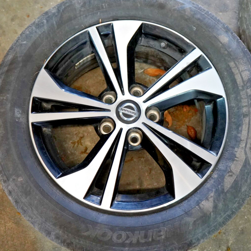 Factory Nissan Sentra Wheel OEM Black Inset 2020-23 40300-6LB9A NO TIRE