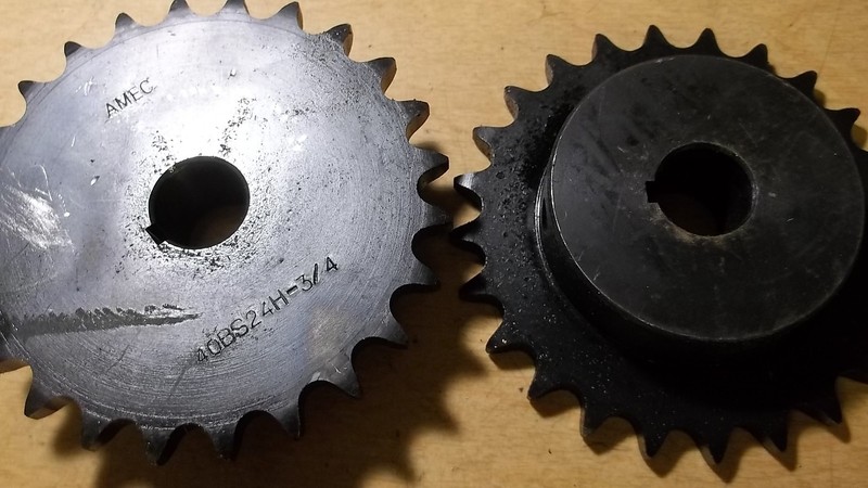 Amec 40BS24H 3/4" Sprockets, lot of 2 *FREE SHIPPING*
