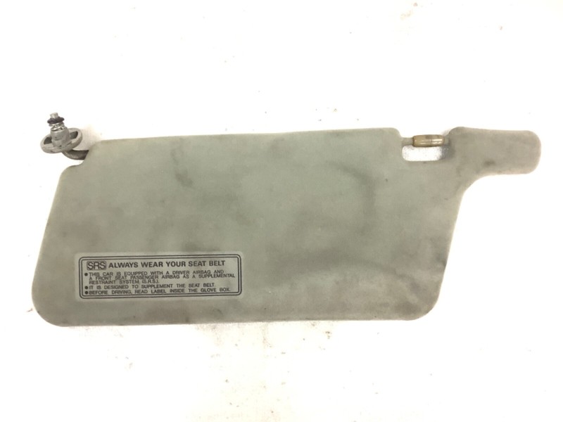 1994 Integra Left Driver Side Sun Visor Sunvisor Windshield Eyes Shade Gray OEM