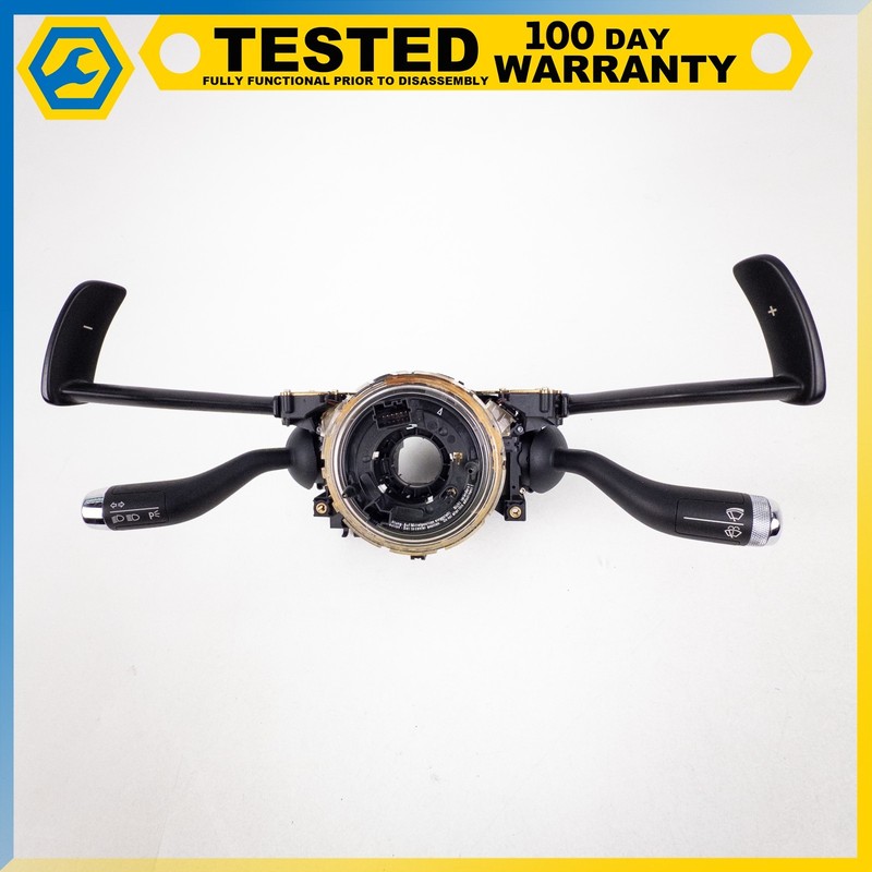 03-13 BENTLEY CONTINENTAL STEERING COLUMN CLOCK SPRING ANGLE SENSOR W SWITCH OEM