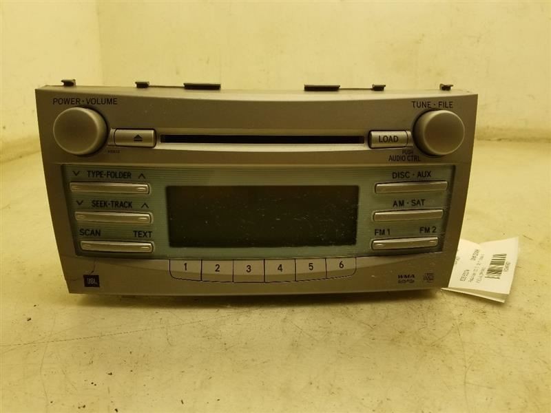 07-09 TOYOTA CAMRY XLE 2.4L RADIO / STEREO RECEIVER UNIT