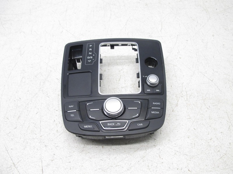 12-15 AUDI C7 A6 S6 A7 S7 RADIO MMI SHIFTER CENTER CONTROL PANEL SWITCH OEM 0614