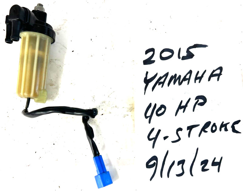 Yamaha Outboard 2008+ Fuel Filter 30 40 HP 4-S 6D8-24560-01-00 FRESHWATER!