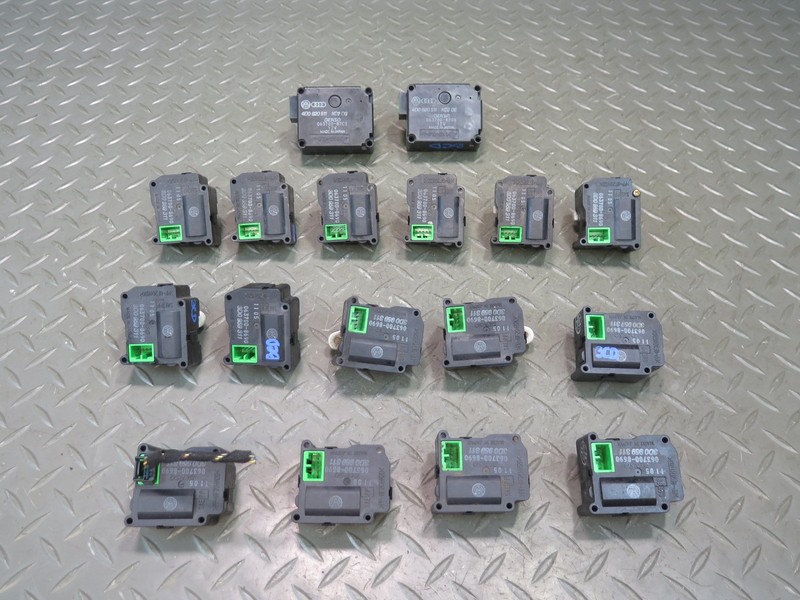 2006-2012 BENTLEY FLYING SPUR HVAC A/C HEATER BLEND DOOR FLAP MOTOR ACTUATOR SET