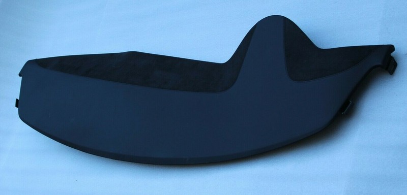 Tesla Model S Top Dash Pad Pure Black 2012-2021 1060698-10-C1060695-10-D OEM