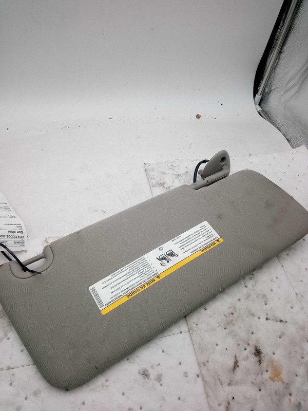 2016 RAM Dodge 1500 Pickup Grey Sun Visor OEM Used 119K Miles NJ25-25970-660917