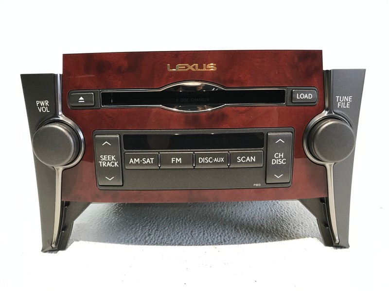 07-09 Lexus LS460 AM FM SAT Radio CD Disc AUX Player86120-50F00