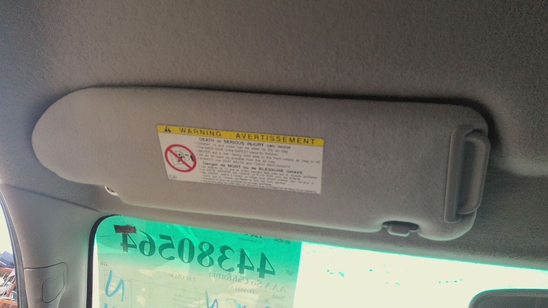 Sun Visor TOYOTA TACOMA Left 04