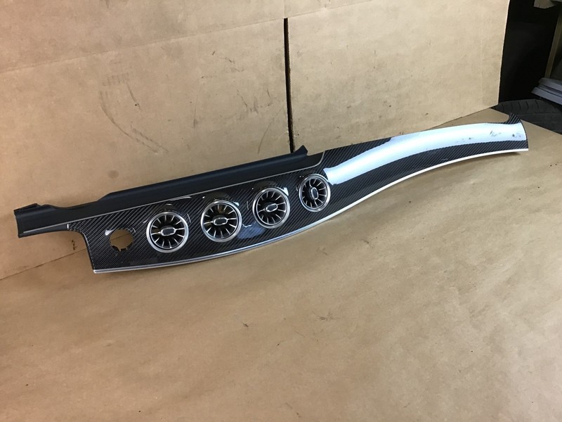 Mercedes GT 63 S AMG X290 Air Vent Dash Dashboard Trim Panel Carbon 18-21 ;:A