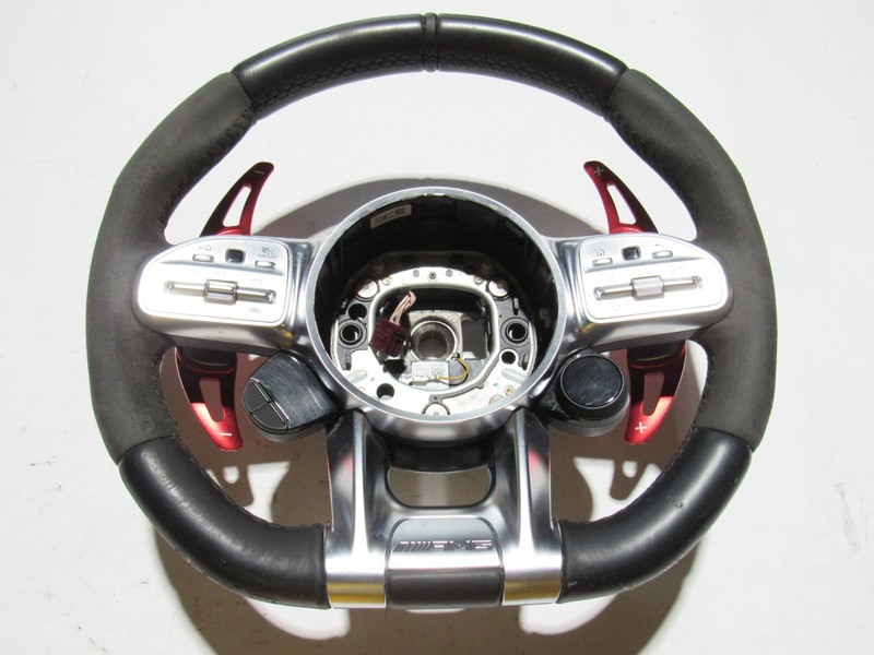 Mercedes E63 S W213 2020 Steering Wheel Control Switch Alcantara 18-23 |#2