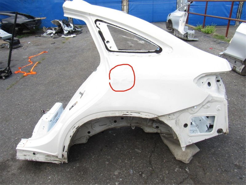 17-20 Mercedes GLE 43 C292 2019 Rear Left Quarter Body Rail Frame Panel Cut ;Y2