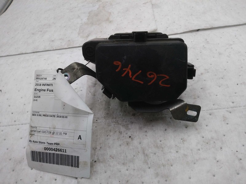 2018 INFINITI Q50 OEM Fuse Box Silver 243724GA0A 243824GA0A 243844GA0A