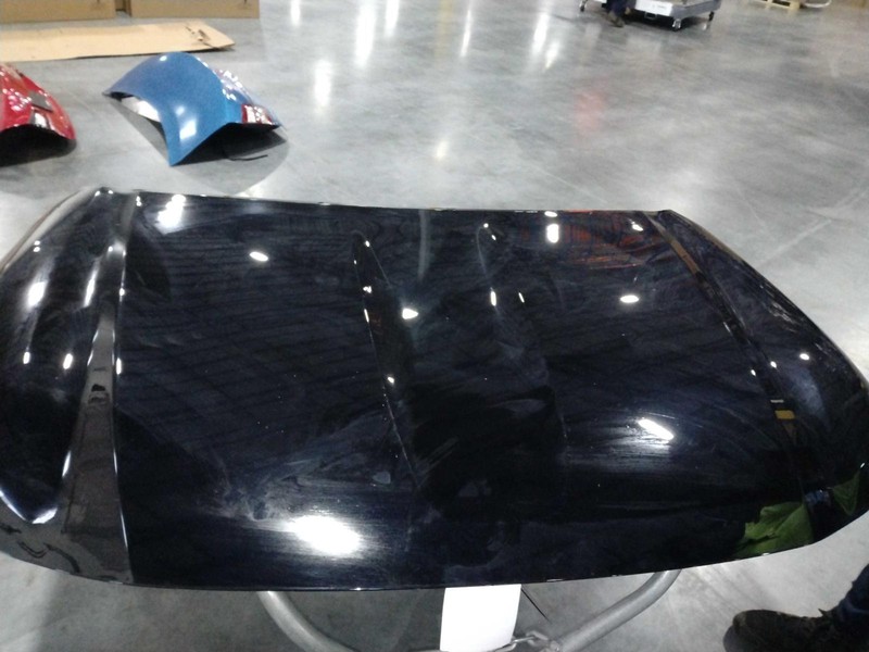 2023 Toyota Highlander Black OEM Hood Panel, Used, 9000 Miles, 533010E170