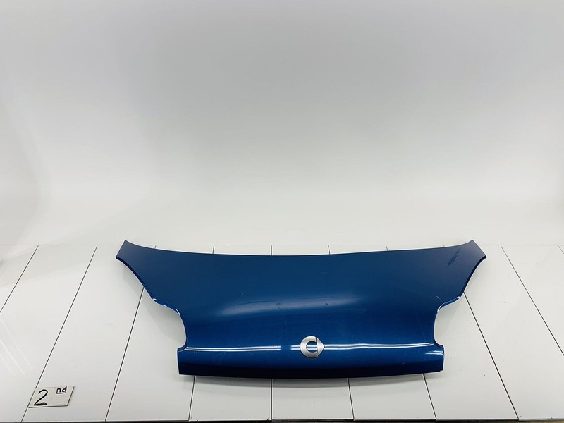 08-13 SMART FORTWO FRONT ENGINE COVER HOOD BONNET ELECTRIC BLUE OEM