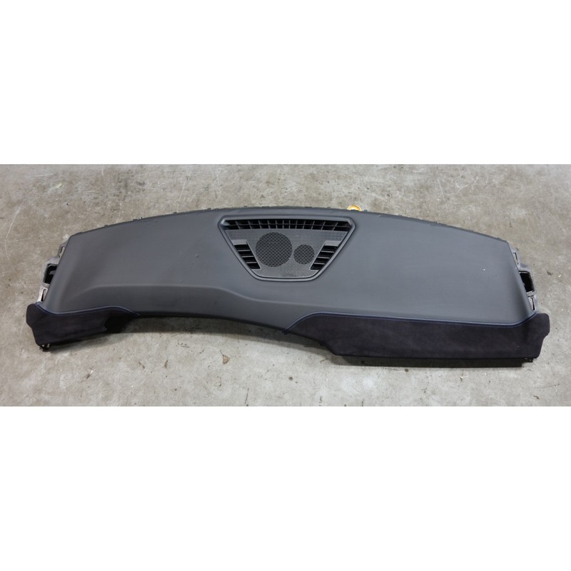 Damaged 24-25 BMW U10 X2 Dashboard Upper Trim Section Alcantara Leather OEM