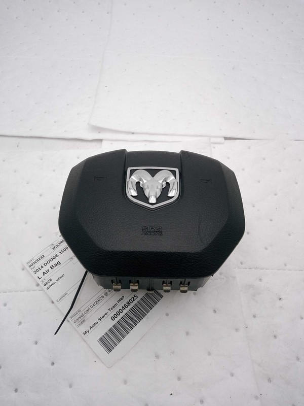 2014 RAM DODGE 1500 Pickup Steering Wheel Air Bag White OEM 95K Miles