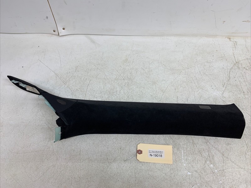 ⚡️12-20 TESLA MODEL S FRONT RIGHT PASS SIDE PILLAR TRIM A-PILLAR TRIM 19018 U22