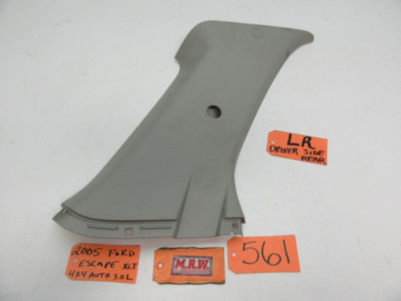ESCAPE LEFT REAR GLASS PILLAR POST TRIM COVER WINDOW DOOR SIDE SEAT BELT PANEL