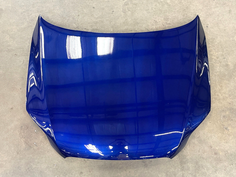 ⭐2007-2015 AUDI Q7 HOOD BONNET PANEL ENGINE COVER SHELL BLUE ASSY OEM LOT2478