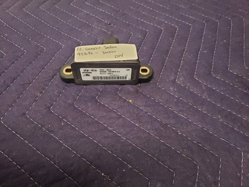 10-14 Hyundai Genesis Yaw Rate Speed Acceleration Sensor 95690-3M500 OEM