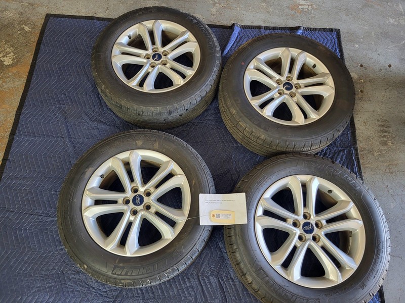2019-2023 Ford Edge Wheel Rim SET of 4 245/60R18 18x8 5x4-1/4" Twin 5 Spoke OEM