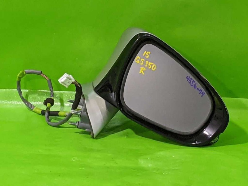 14-17 LEXUS GS350 PASSENGER RIGHT SIDE VIEW MIRROR OEM 4556-74