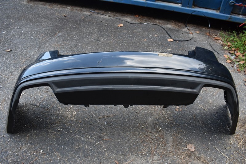 AUDI A6 SLINE WITHOUT SENSOR HOLES REAR BUMPER 2016-2018 OEM 4G5 807 511 AD