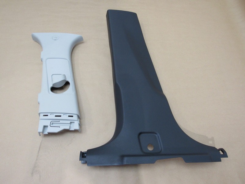 Kia Telluride 2021 Left Driver Upper Lower B Pillar Cover Panel Trim 19-23 ;