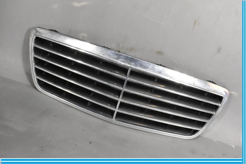 98-02 Mercedes W210 E320 Front Bumper Center Mesh Grilles Grill Panel OEM