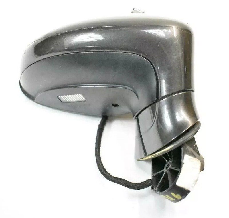 10-16 Porsche Panamera 970 Front Right Side Rear View Door Mirror Black OEM