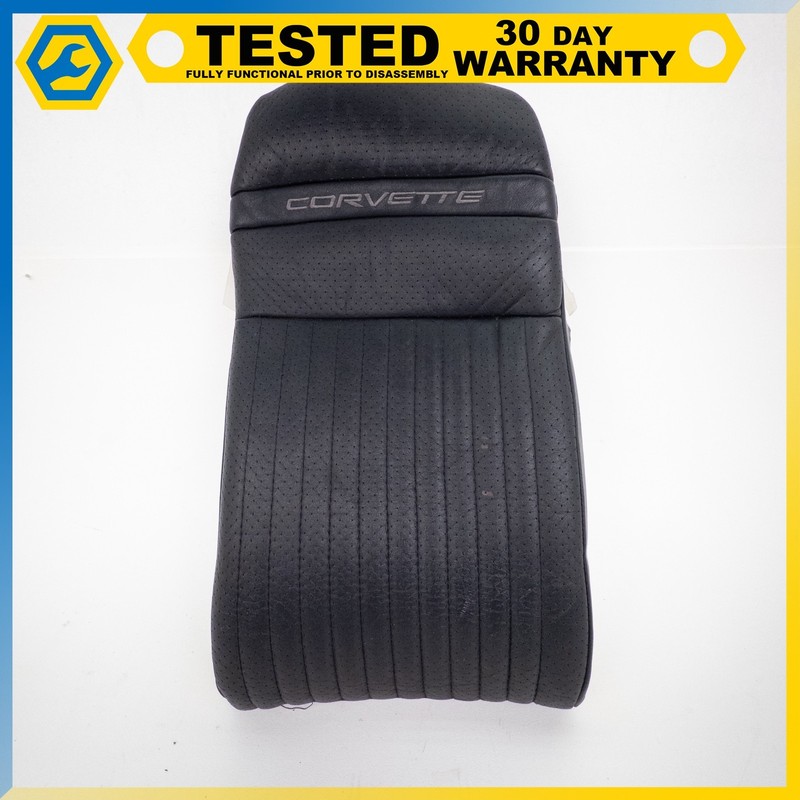 97-04 CHEVROLET CORVETTE C5 FRONT RIGHT SIDE UPPER SEAT CENTER COVER OEM