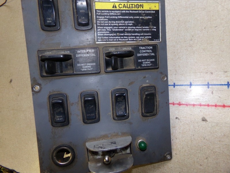 Dash Switch Panel TP 86 101 *FREE SHIPPING*