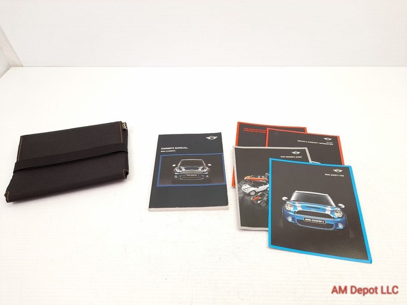 2012 Mini Cooper S R55 Clubman Owner's Manual Booklet01402925070