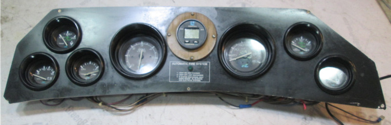 1988 Sea Ray Sorrento Boat Dash Instrument Panel 27 1/2" X 6 3/4"