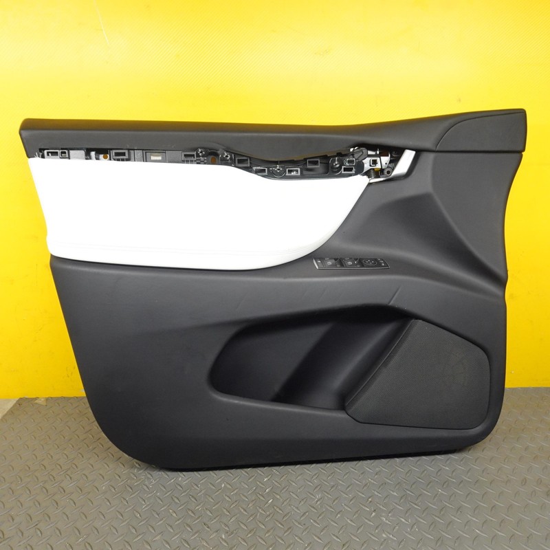 2016-2020 TESLA MODEL X FRONT LEFT SIDE DOOR PANEL TRIM WHITE OEM 1058861-14-C