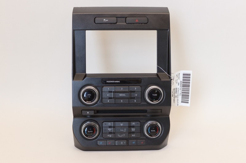 2015 FORD F-150 F150 DASHBOARD RADIO MEDIA & CLIMATE CONTROL FACE PANEL OEM