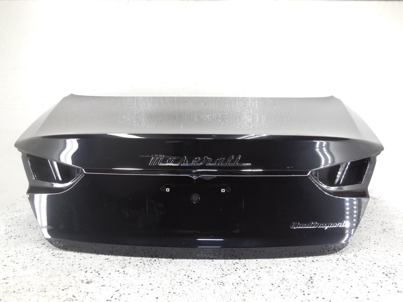 2014-2016 Maserati Quattroporte Rear Trunk Deck Lid W/ Camera OEM Black