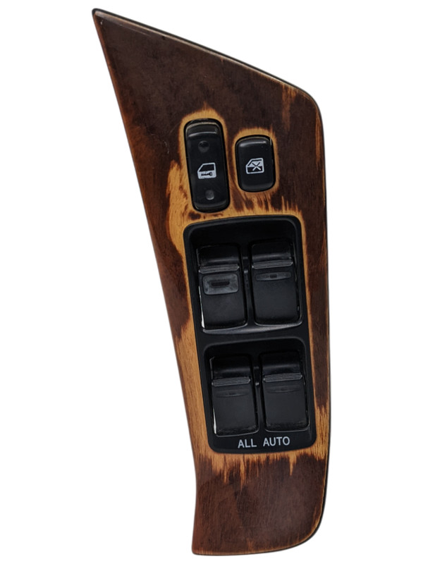 1999 00 01 02 03 Lexus RX300 Master Driver Power Window Switch Left Wood 514335