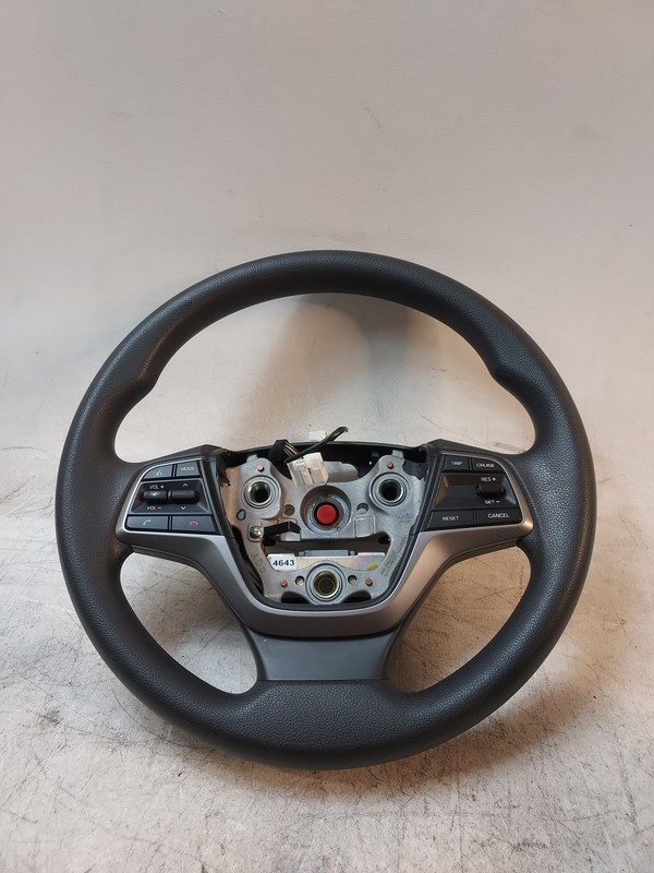 2017-2018 Hyundai Elantra Steering Wheel w/ Control Buttons 56100-F3140TRY OEM