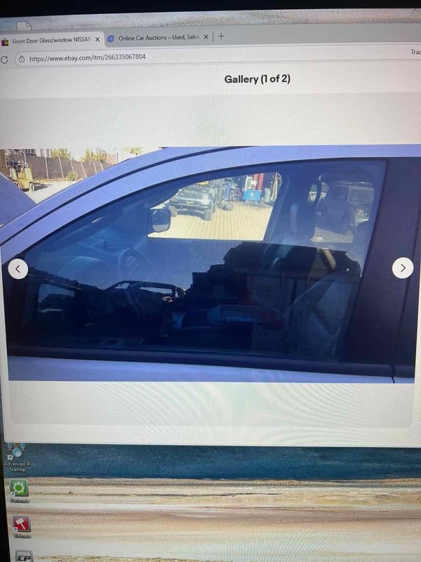 Front Door Glass/window NISSAN TITAN Left 04 05 06 07